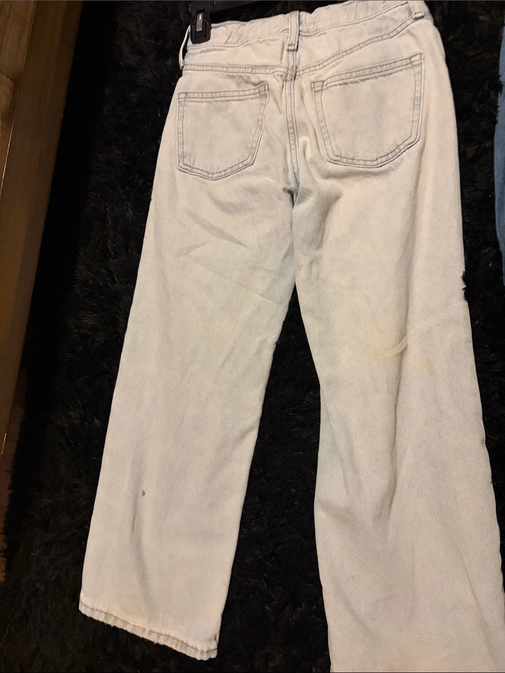 Old Navy Kids Light Blue wide leg jeans.